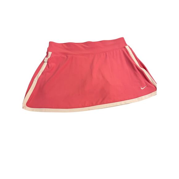 Nike Y2K Tennis Athletic Pink and White Skirt - Size Small - Picture 1 of 7